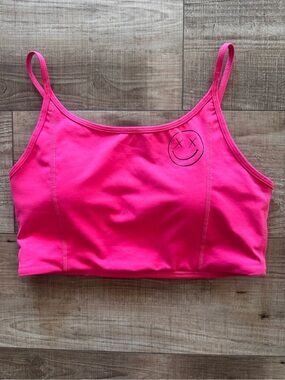 Women's Hot Pink Crop Cami Bralette - Salty Savage
